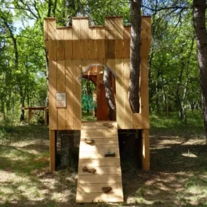 Parcours de loisirs dans le Vaucluse à malemort du Comtat chez La Foret Enchantee